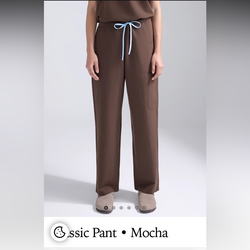 ASEPT Mocha scrub pants